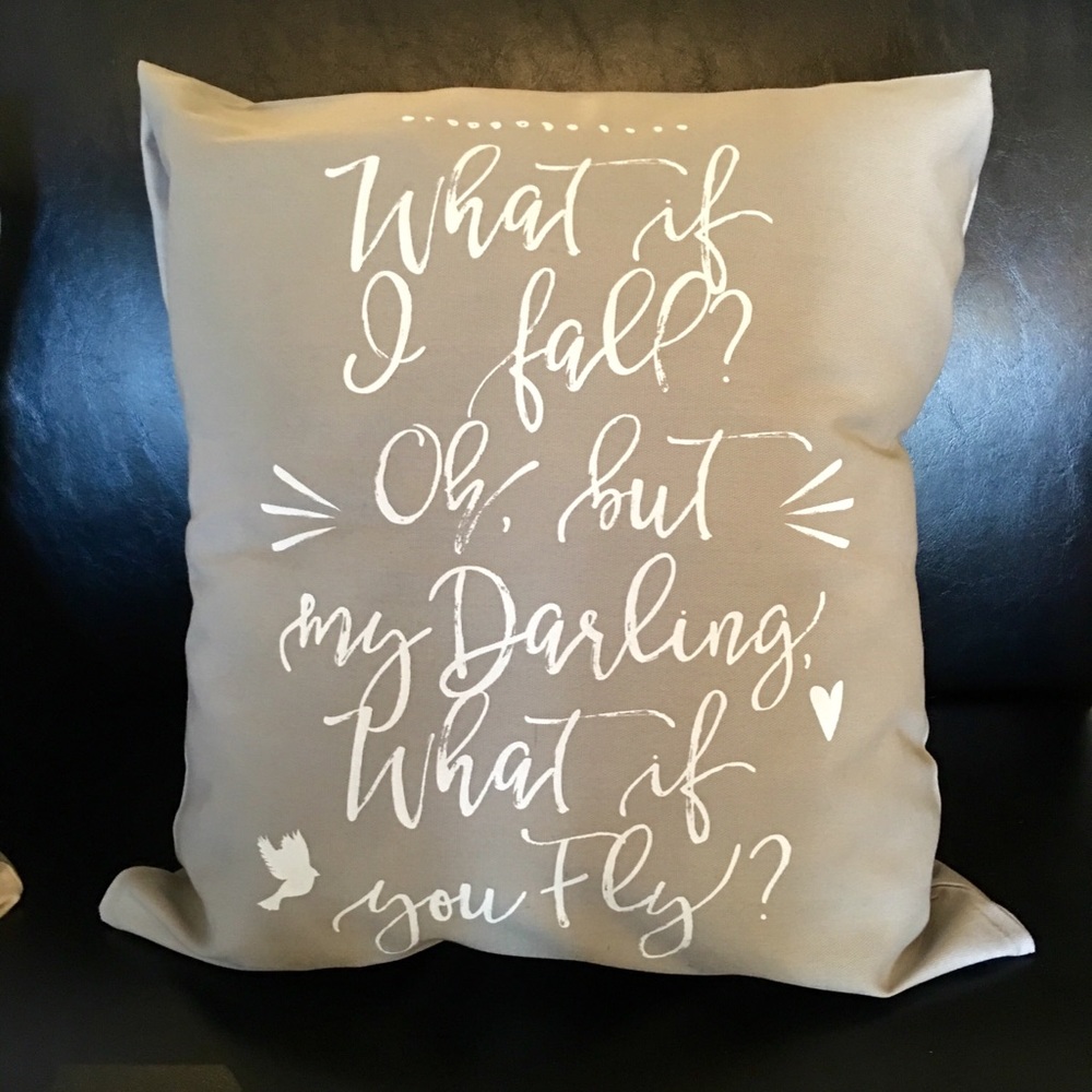 *NEW* 💓Handmade💓Encouraging 💓 Pillow Cover 💓